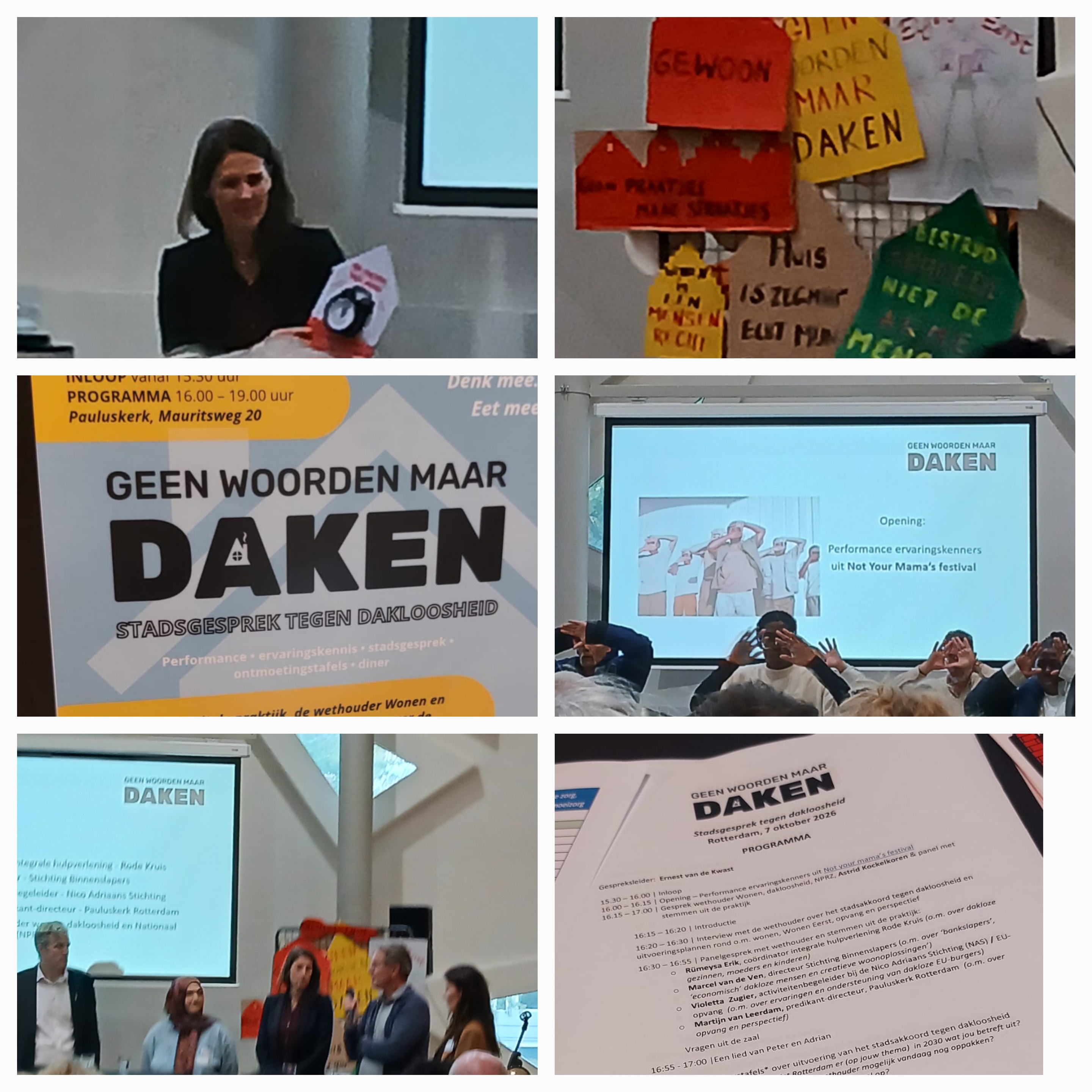 Stadsgesprek tegen Dakloosheid